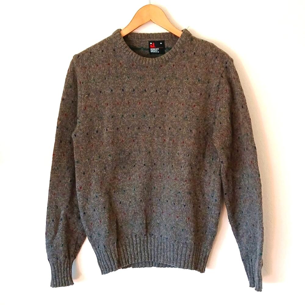 Robert Bruce Vintage Wool Blend Sweater 80s